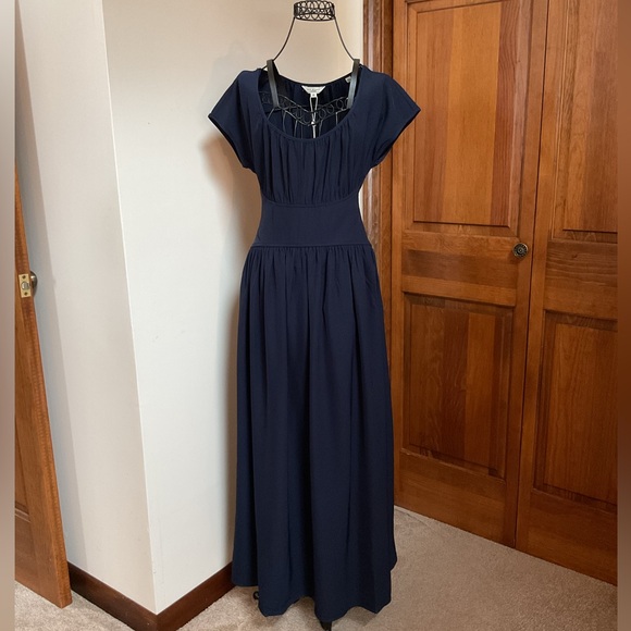 Max Studio Dresses & Skirts - Max Studio Dark Blue Maxi Dress, XS
